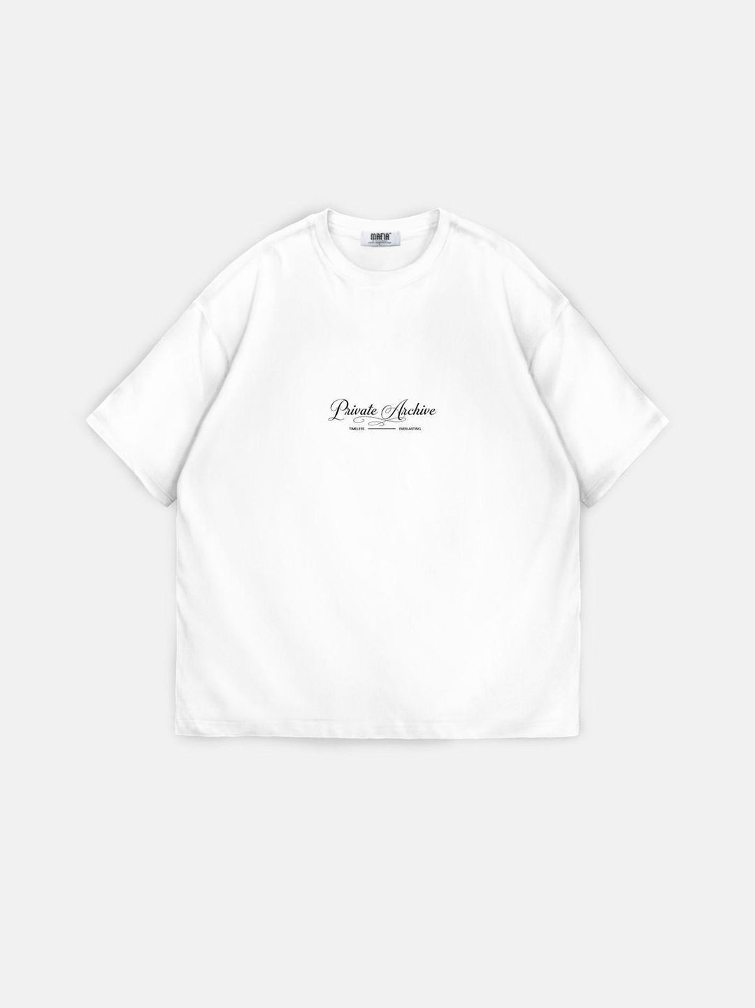 Oversize Private Archive T-Shirt - Ecru