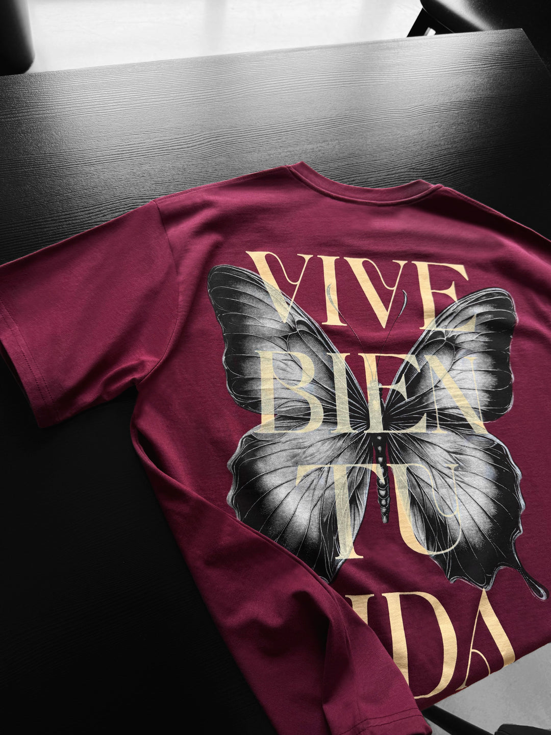 Oversize "Vive Bien Tu Vida" T-Shirt - Port Royale