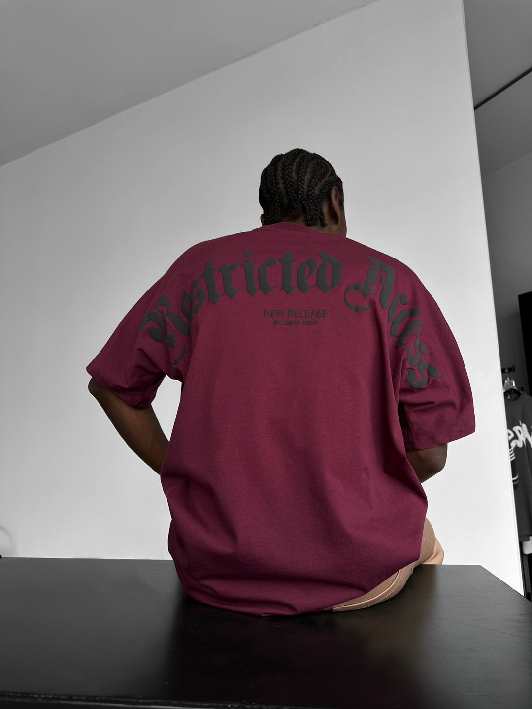 Oversize 'Restricted Access' T-Shirt - Port Royale