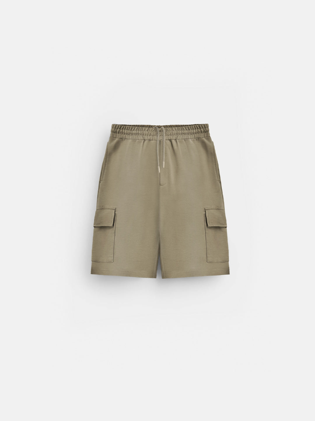 Loose Fit Pocket Shorts - Stone