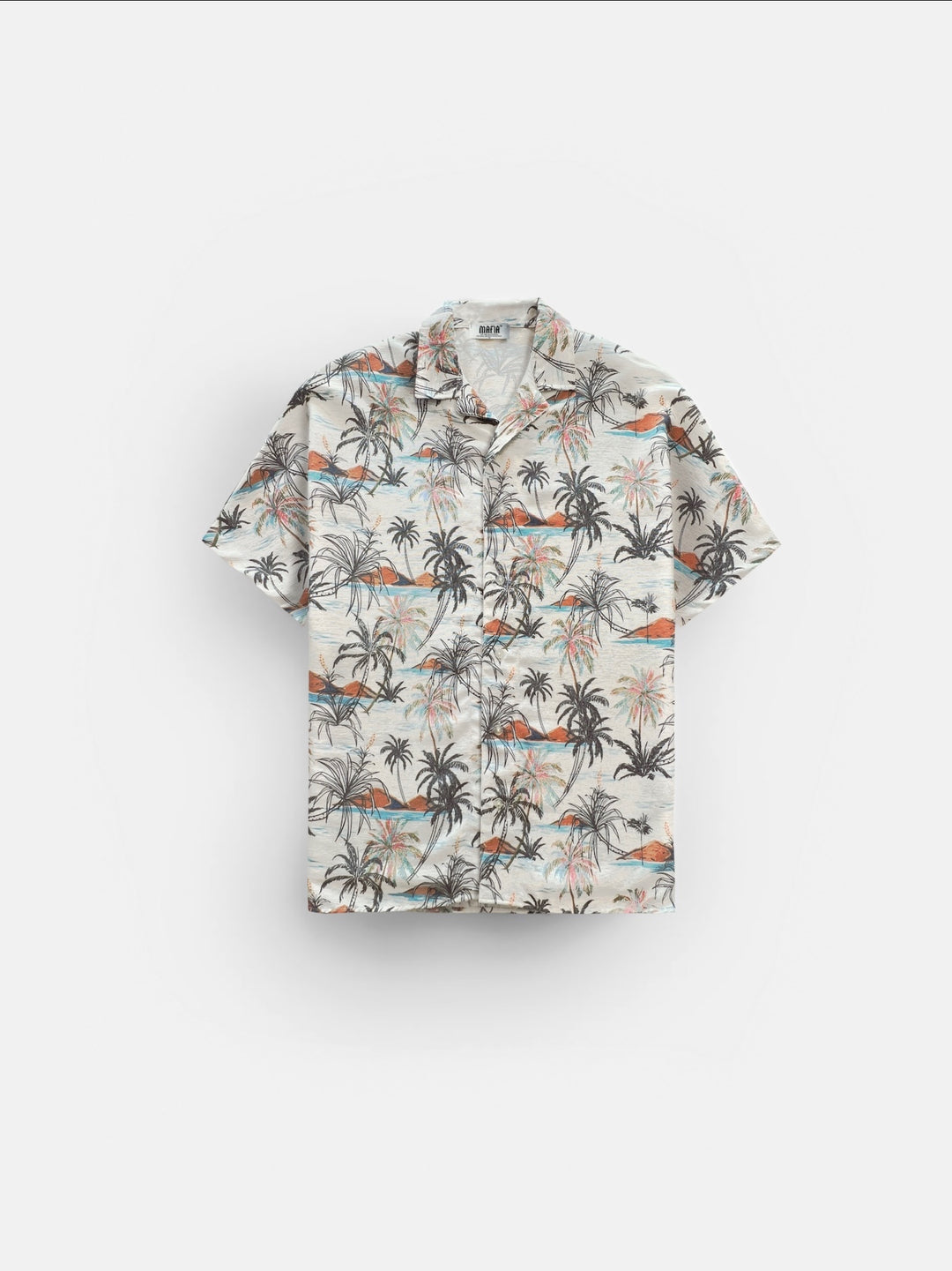 Oversize Details Shirt - Beige
