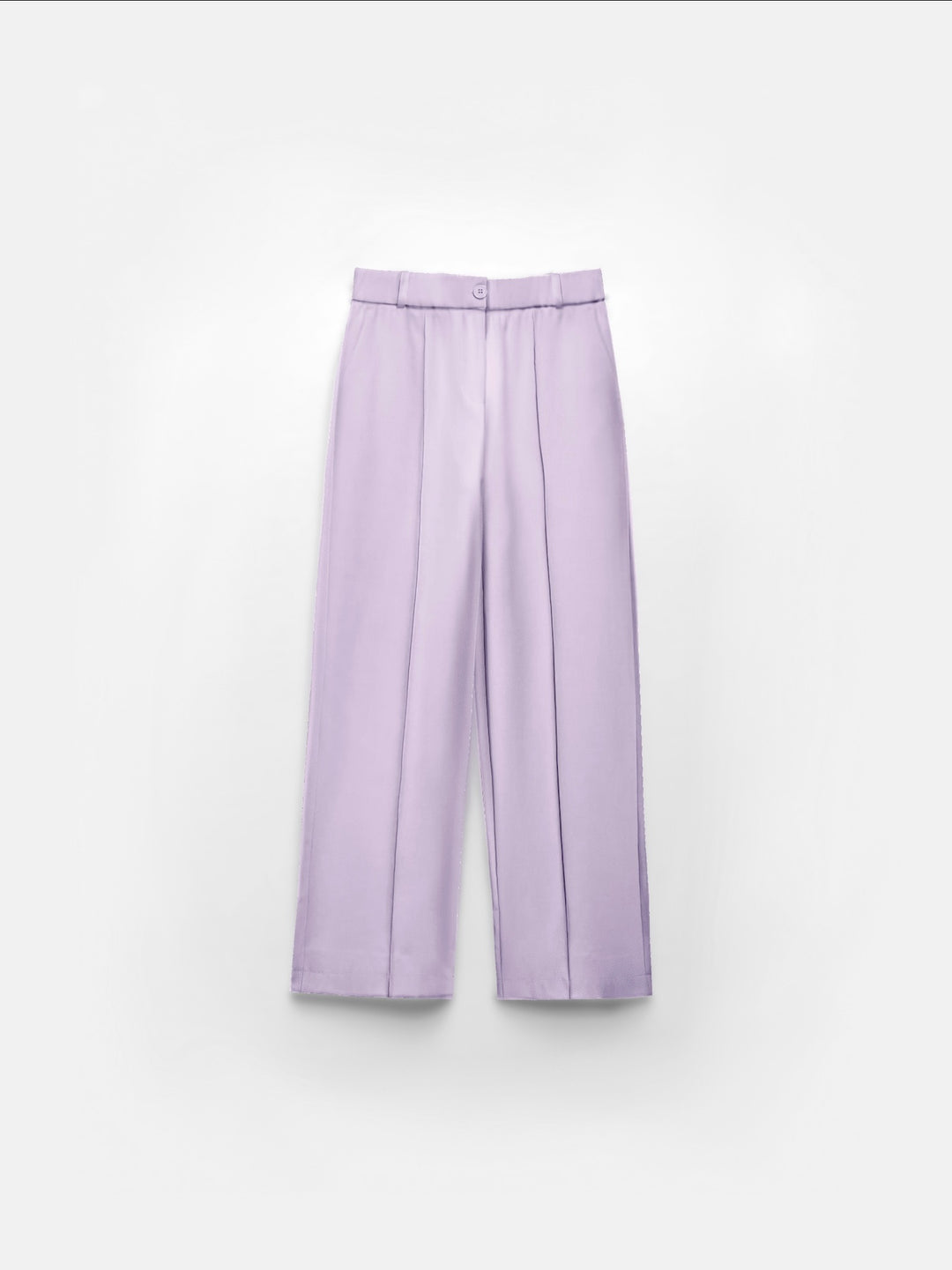 High Waist Trousers - Lila
