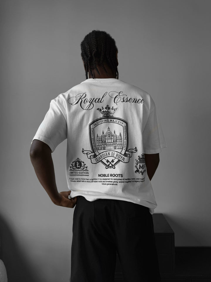 Oversize Royale Essence T-Shirt - Ecru