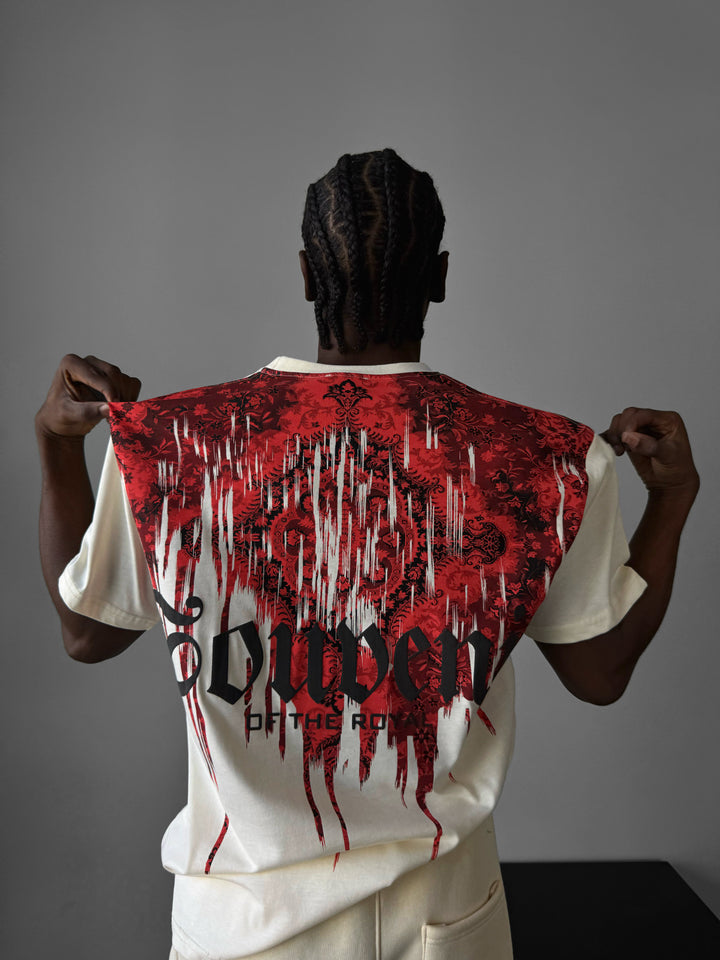 Oversize Souvenir T-Shirt - Antique White
