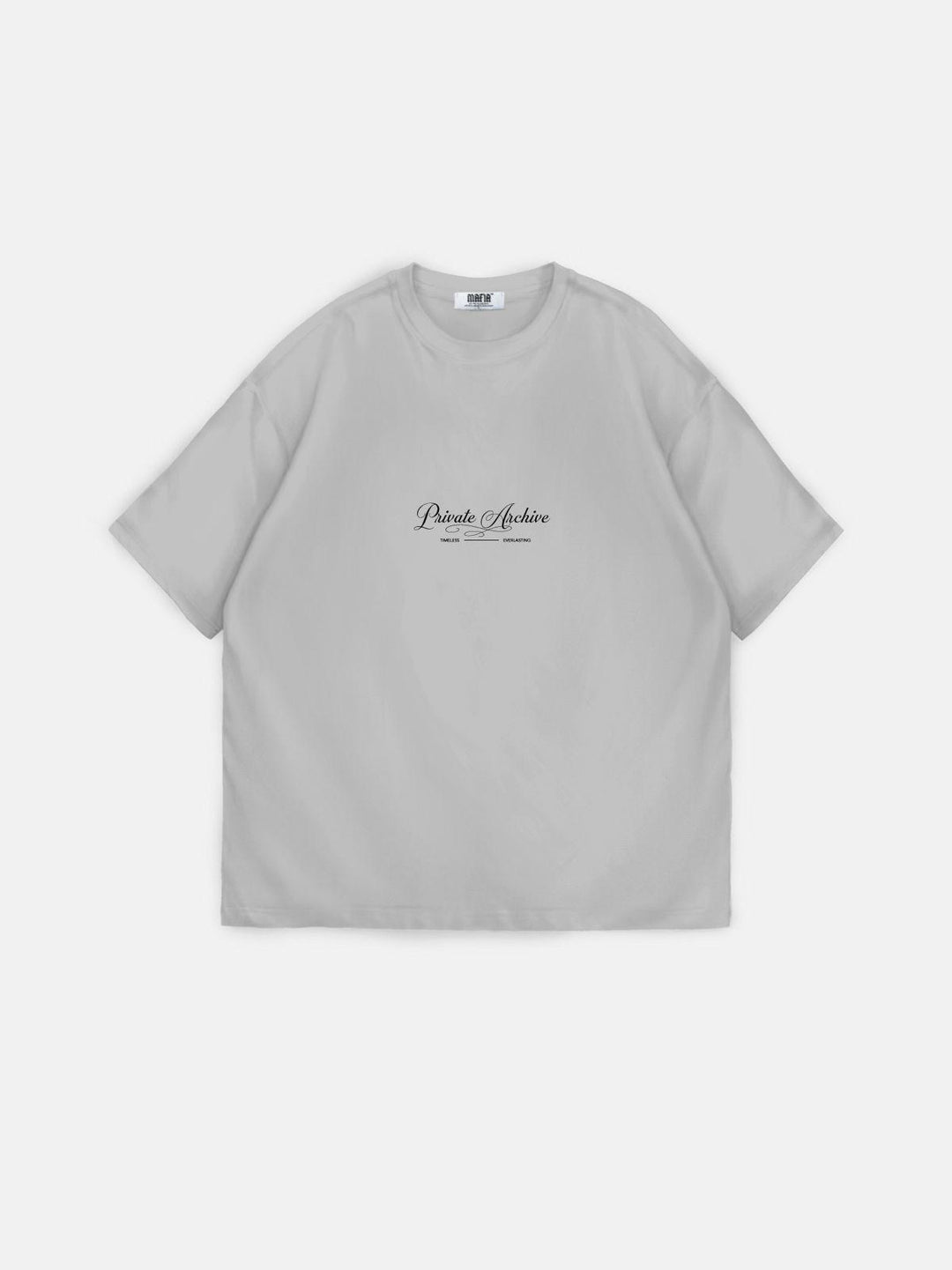 Oversize Private Archive T-Shirt - Grey