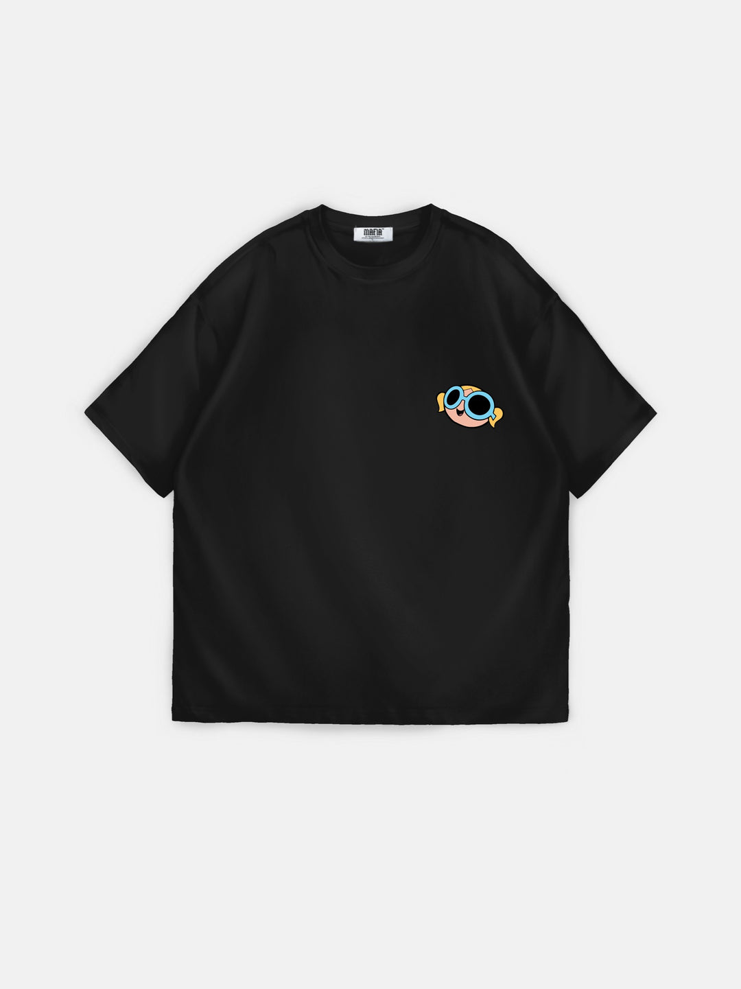 Oversize Comic T-Shirt - Black