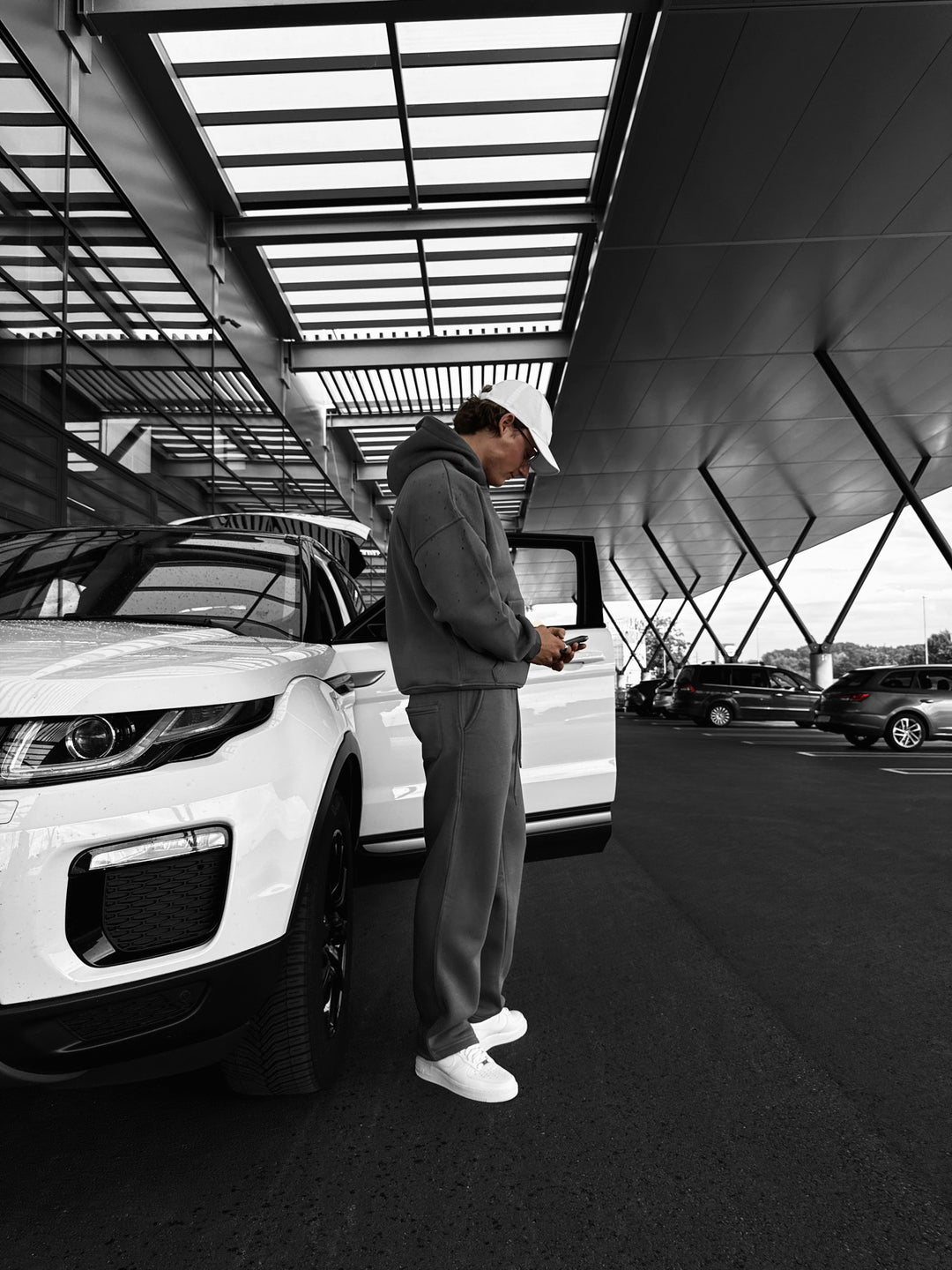 Oversize Basic Hoodie - Anthracite