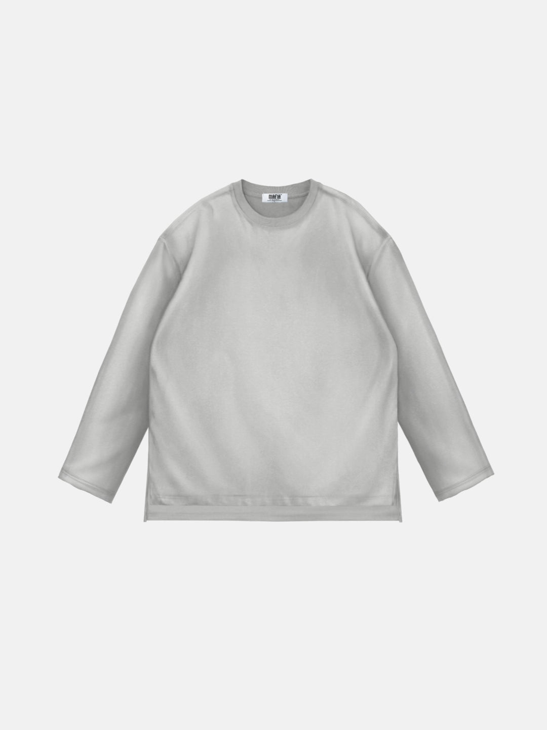 Loose Fit Basic Sweater - Grey