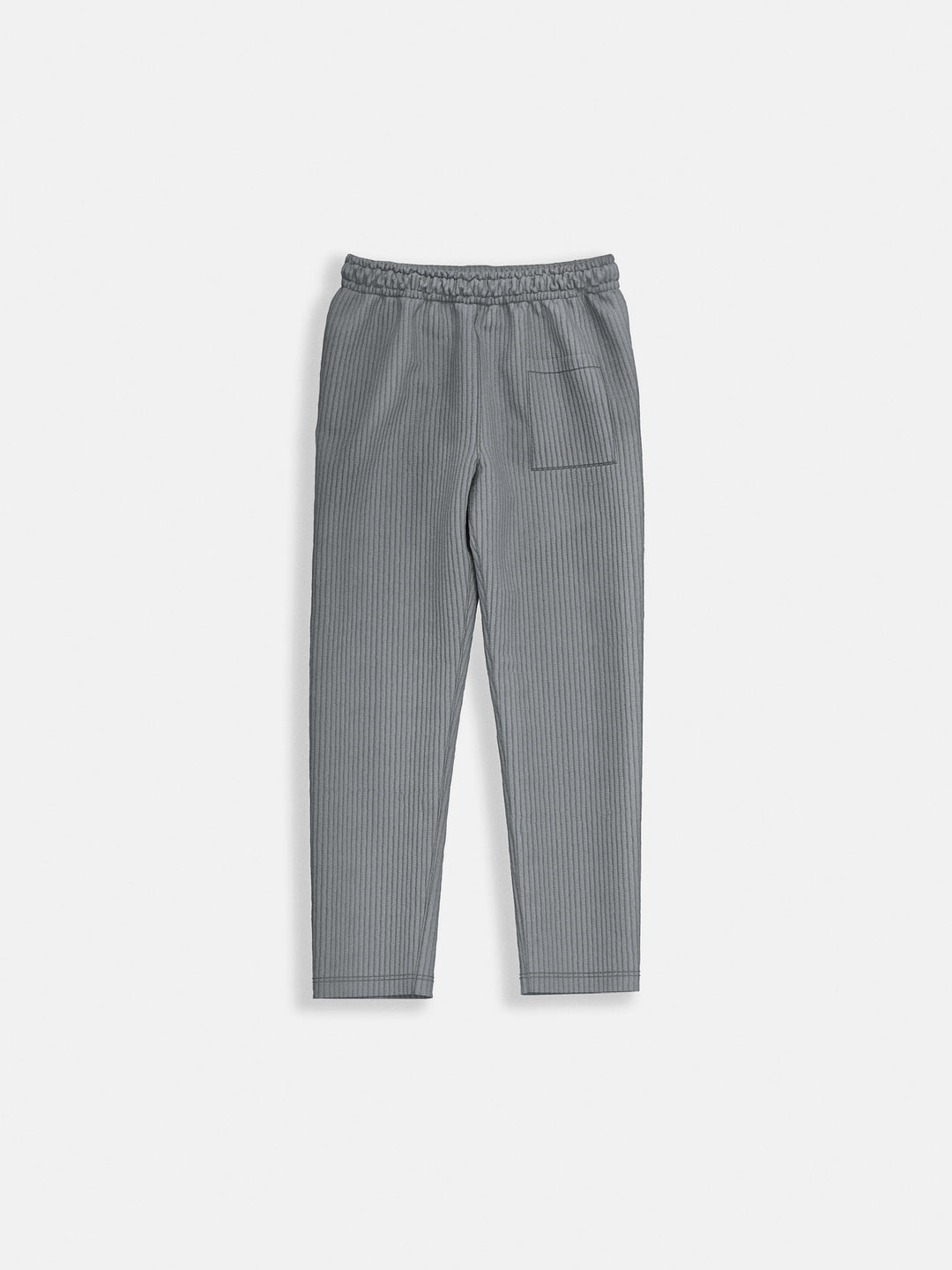 Loose Fit Cord Pant - Grey