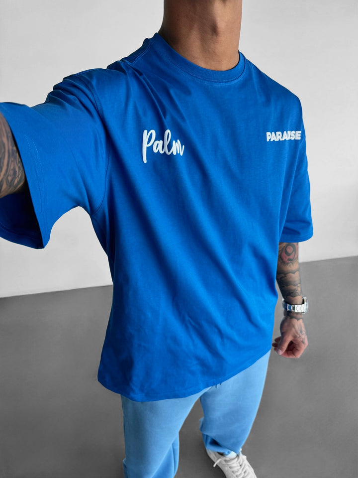 Oversize Palm Paradise T-shirt - Saks