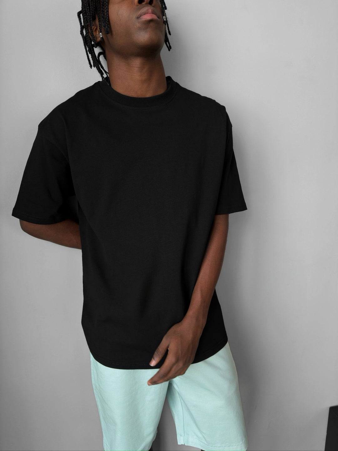 Oversize Basic T-Shirt - Black