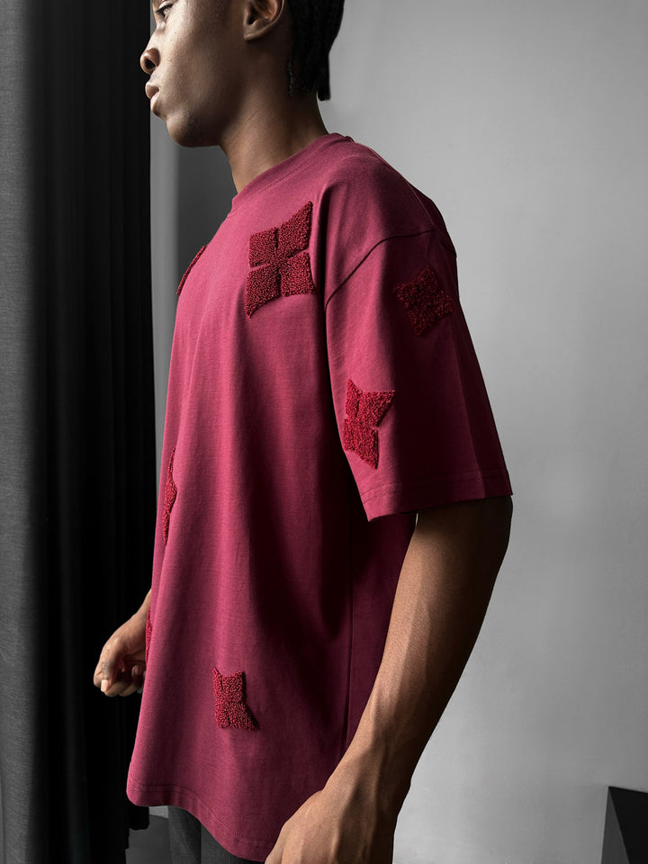 Oversize Detailed T-Shirt - Port Royale