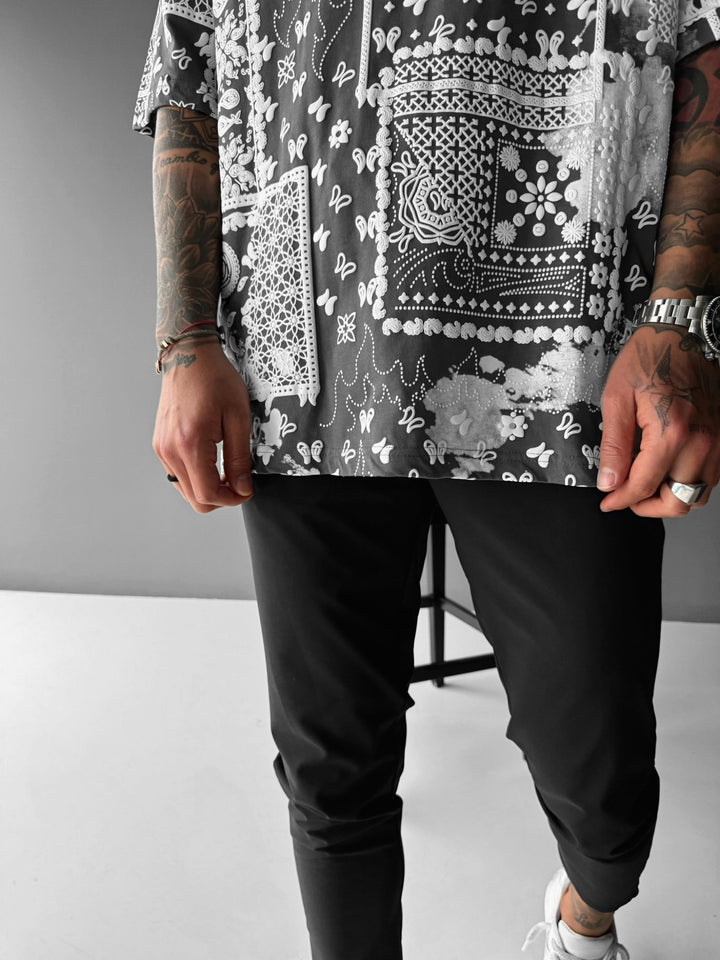 Oversize Carpet T-shirt - Anthracite