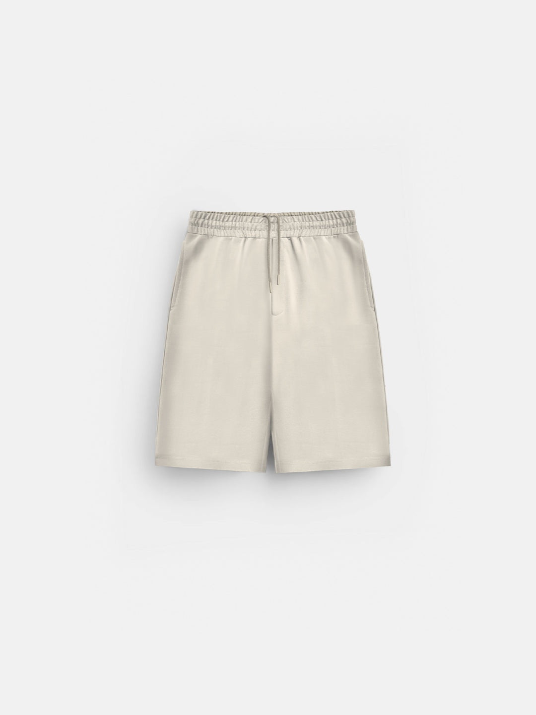 Loose Fit Shorts - Ecru