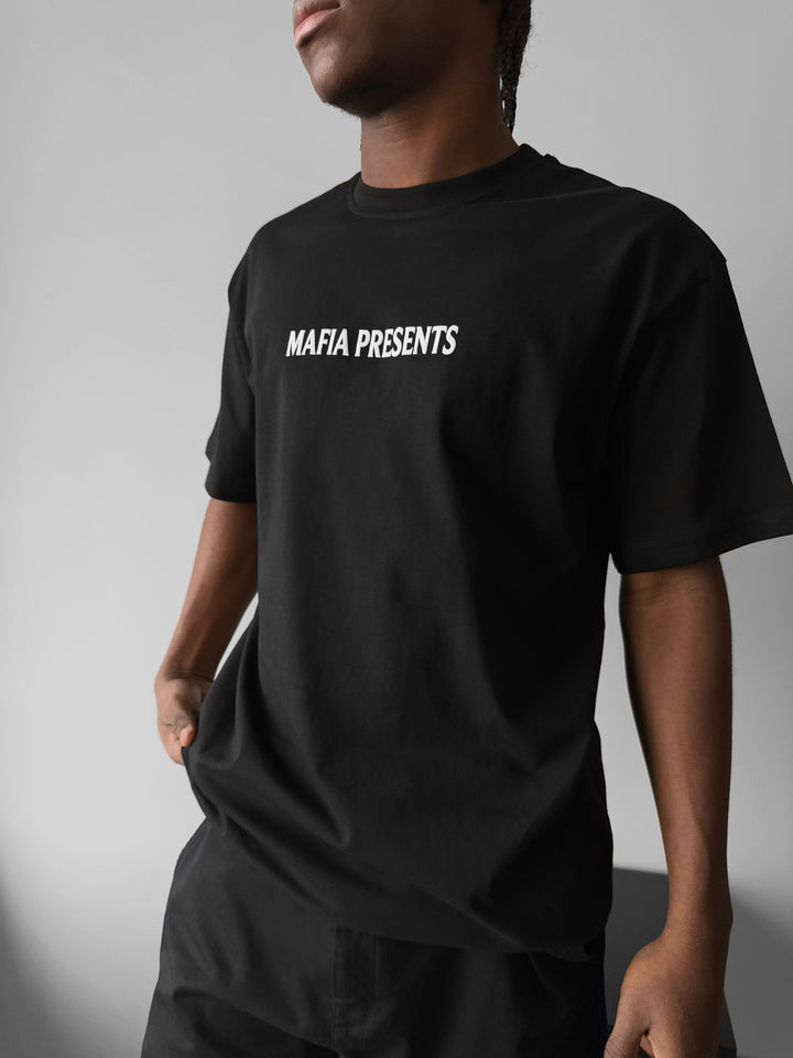 Oversize Creatures T-Shirt - Black