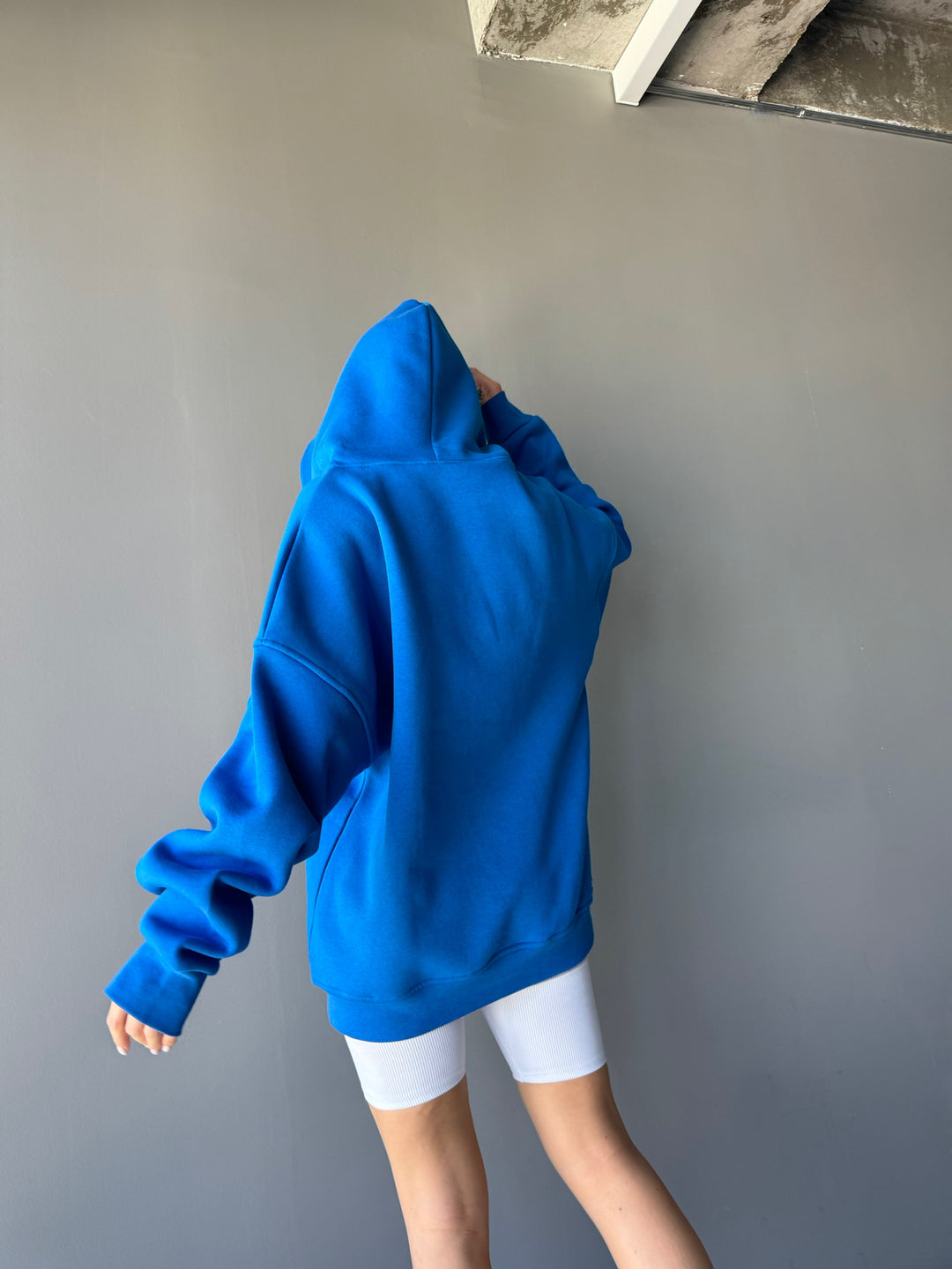 Oversize Basic Hoodie - Surf The Web