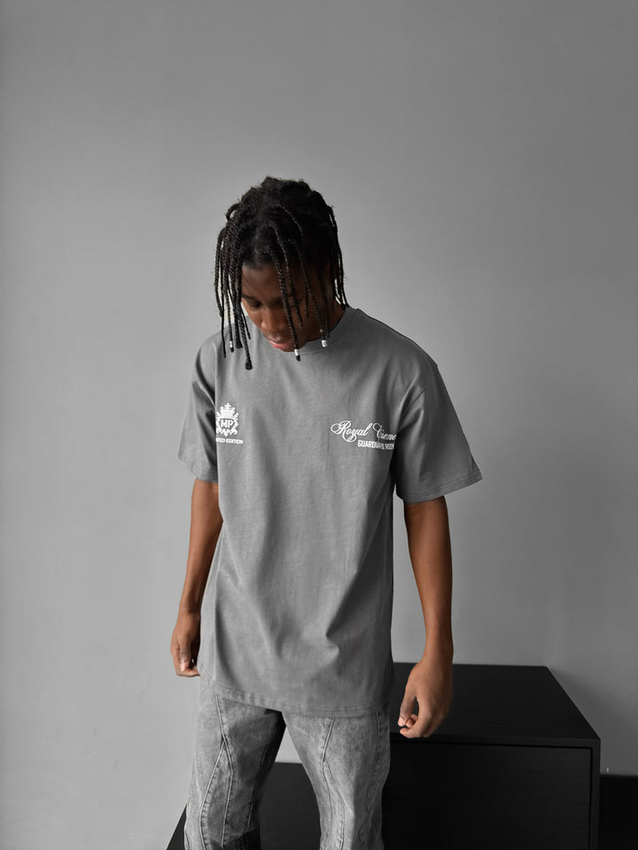 Oversize Royale Essence T-Shirt - Anthracite
