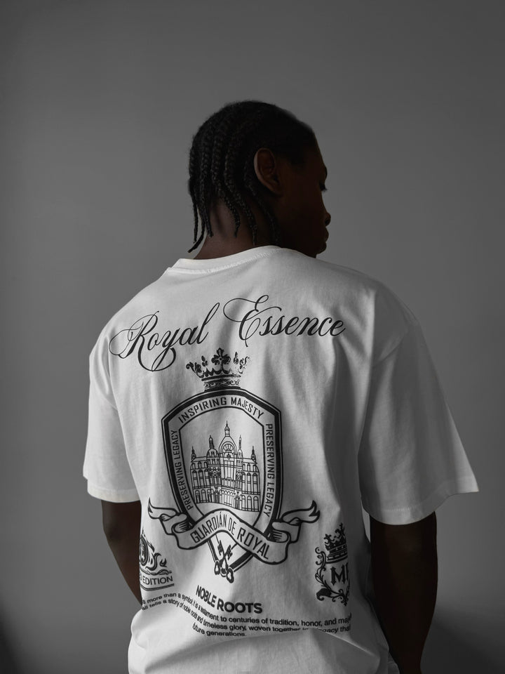 Oversize Royale Essence T-Shirt - Ecru
