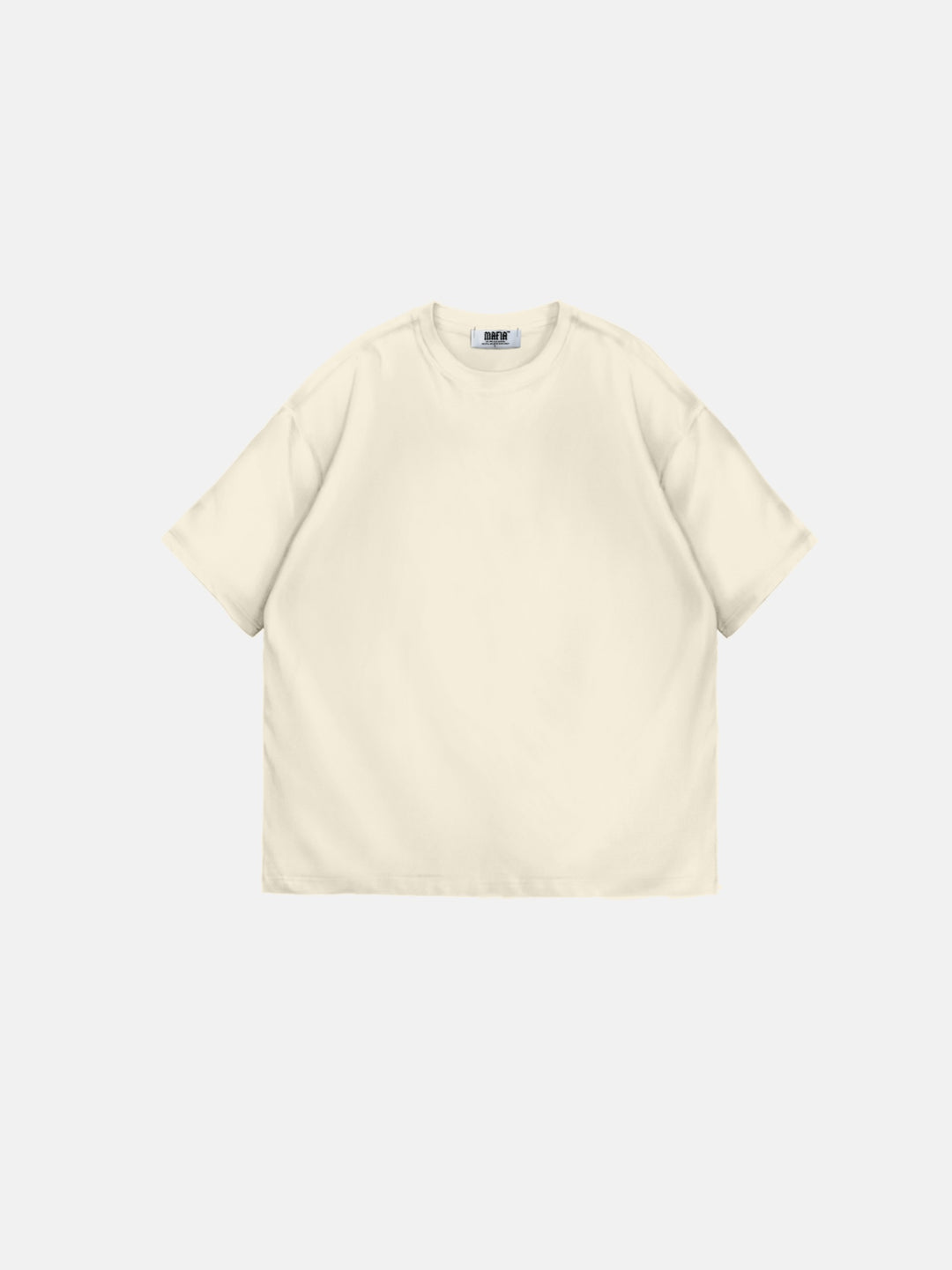 Oversize Basic T-Shirt - Antique White
