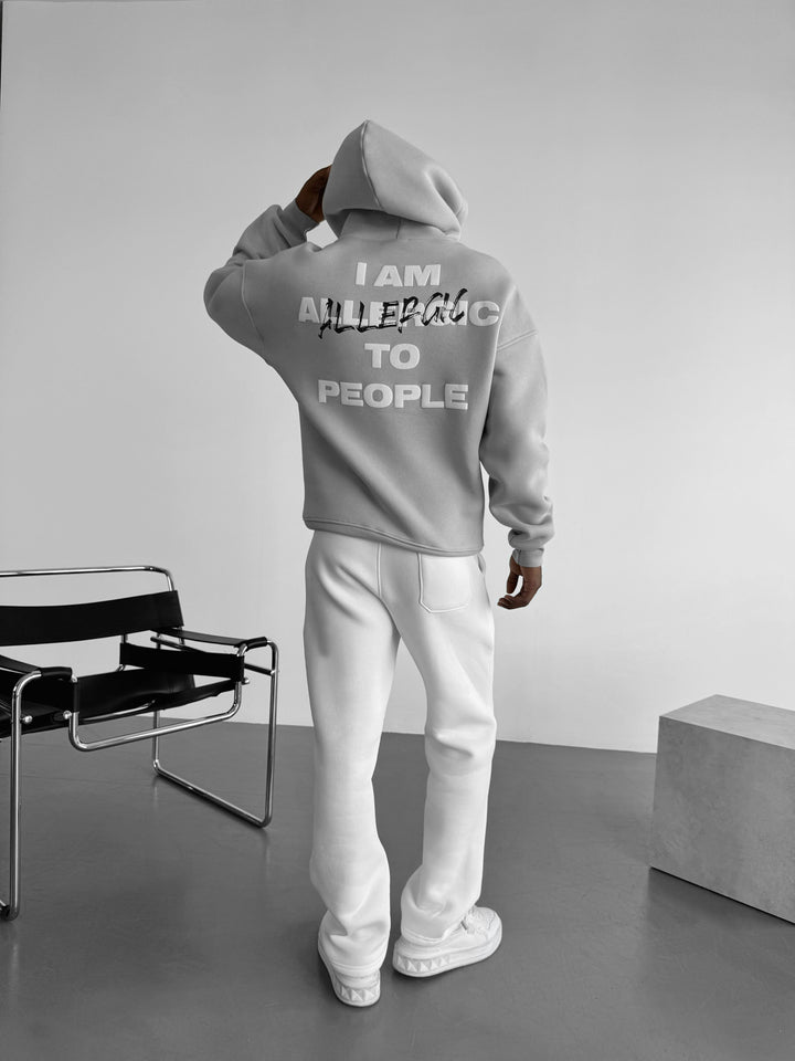 Oversize Allergic Hoodie - Grey
