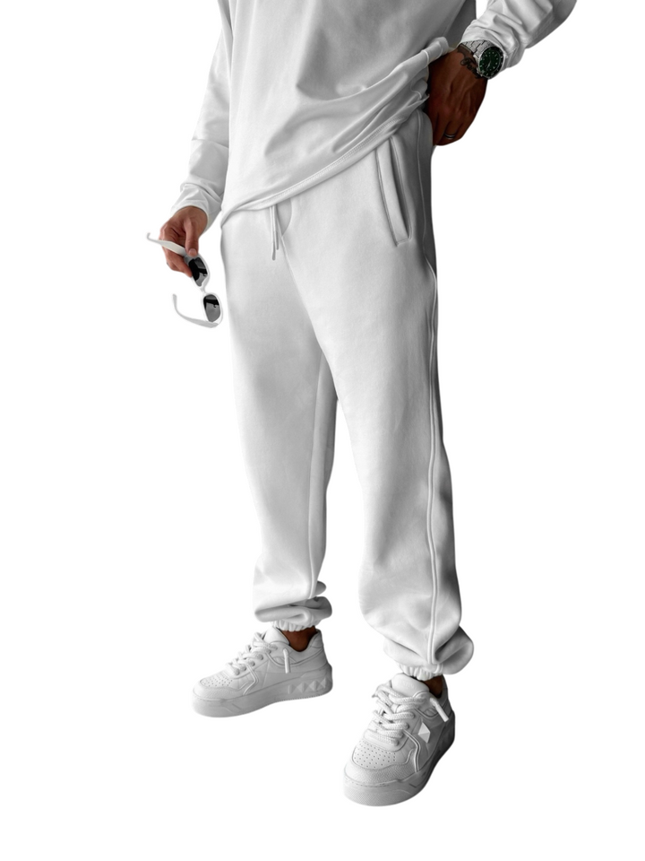 Basic Jogger - White