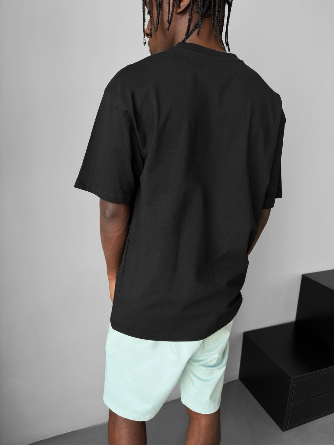 Oversize Basic T-Shirt - Black
