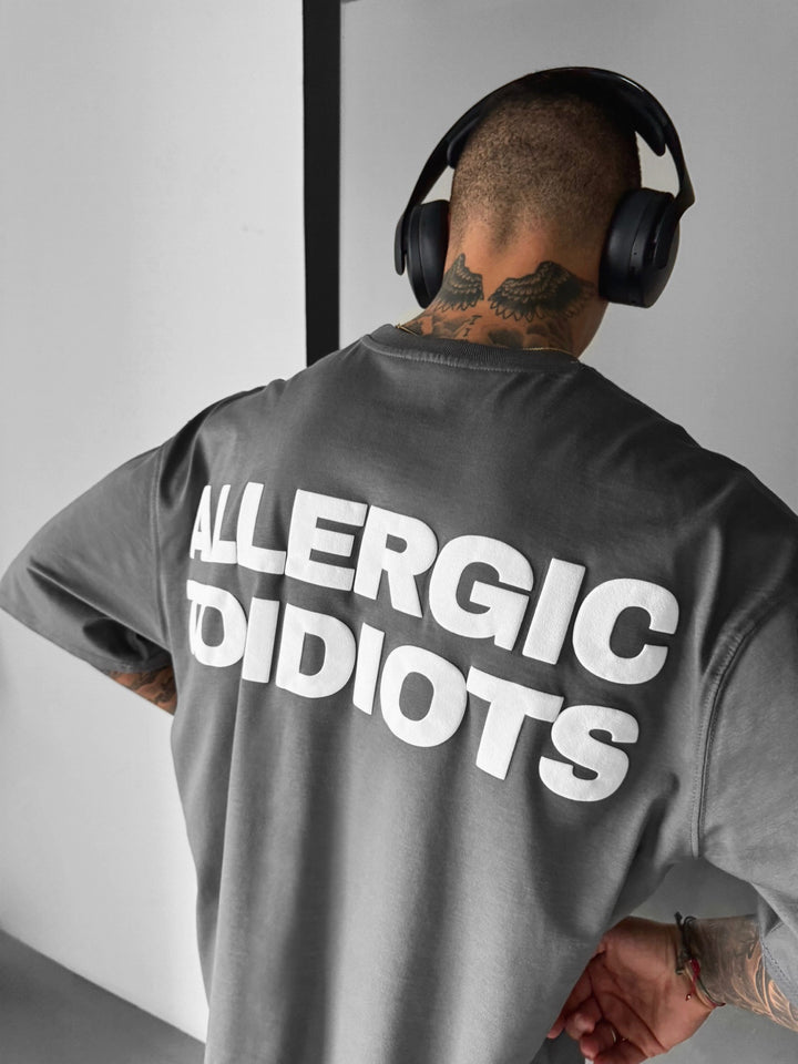 Oversize Statement T-shirt - Anthracite