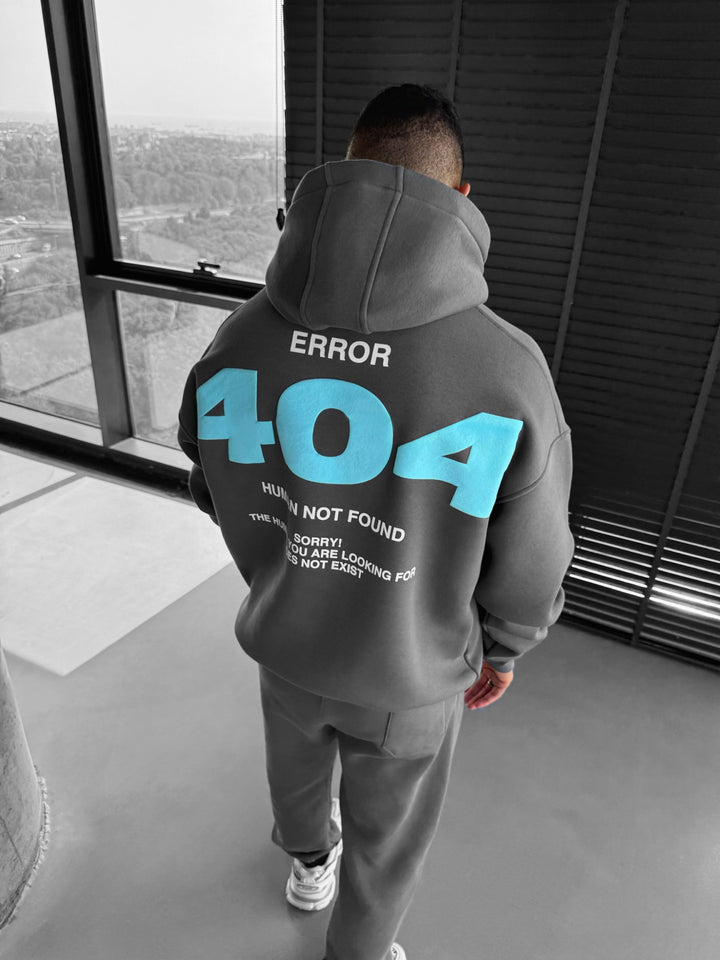 Oversize 404 Hoodie - Anthracite