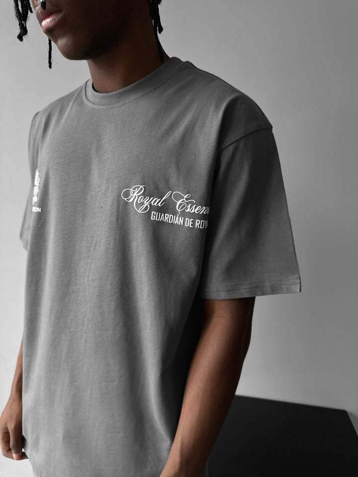 Oversize Royale Essence T-Shirt - Anthracite