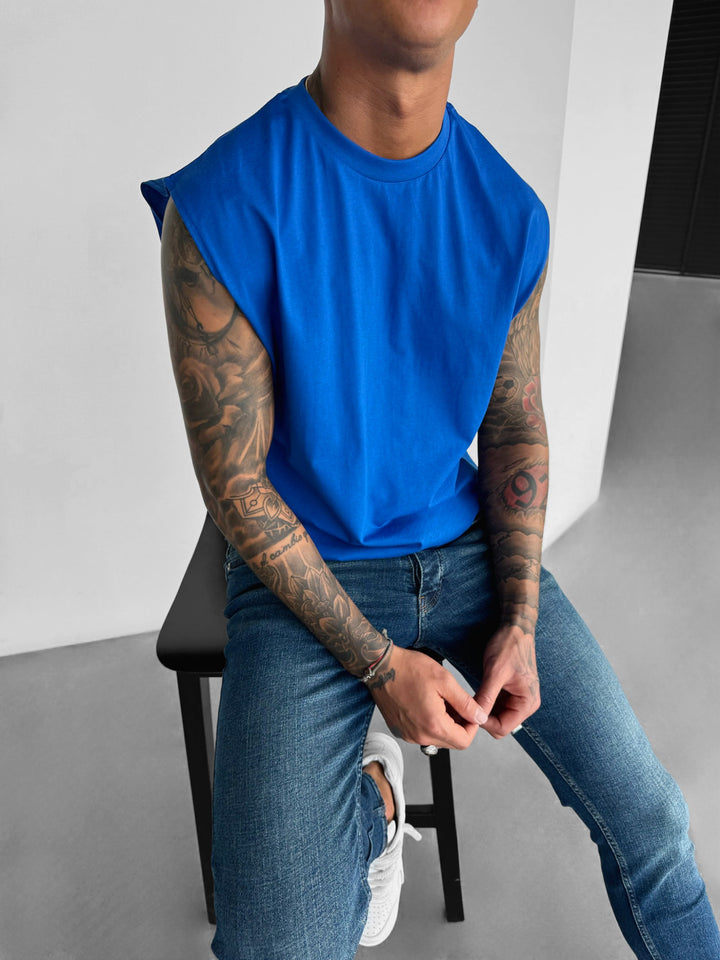 Oversize Basic Tanktop - Saks
