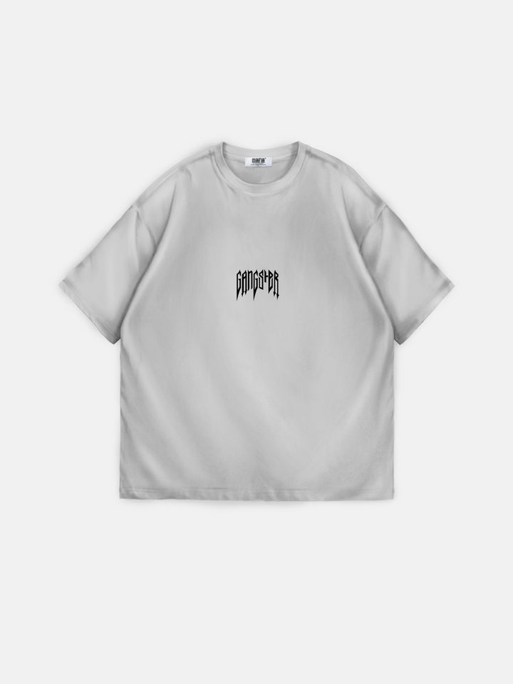 Oversize Gangster T-shirt - Grey