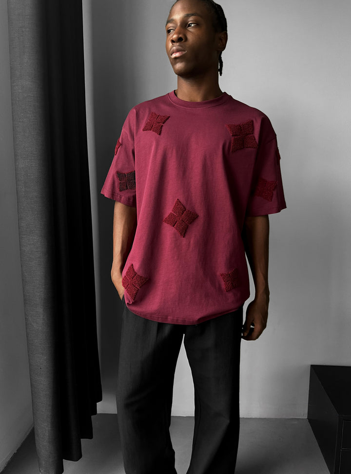 Oversize Detailed T-Shirt - Port Royale