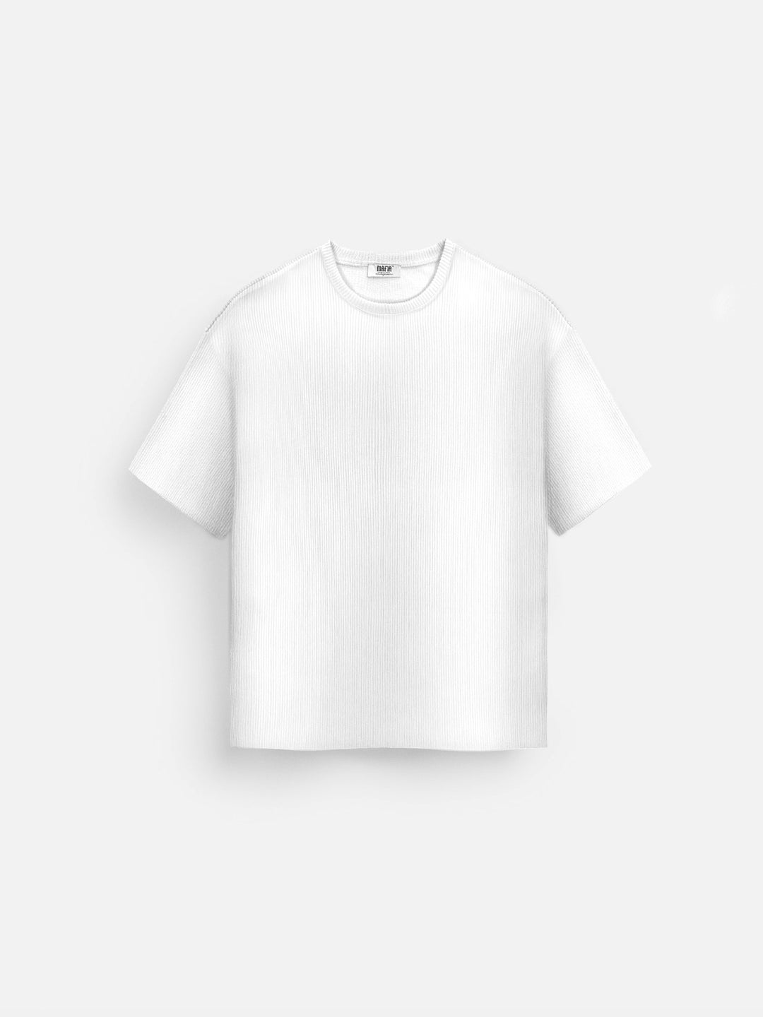 Oversize Crepe T-Shirts - Ecru