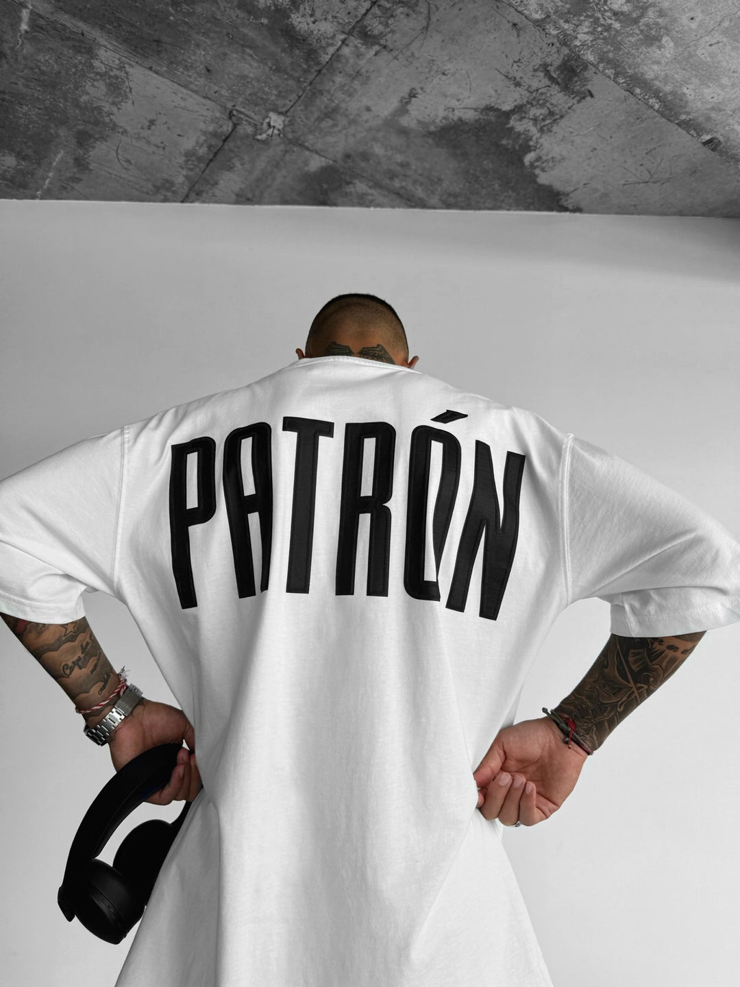 Oversize Patron T-shirt - White