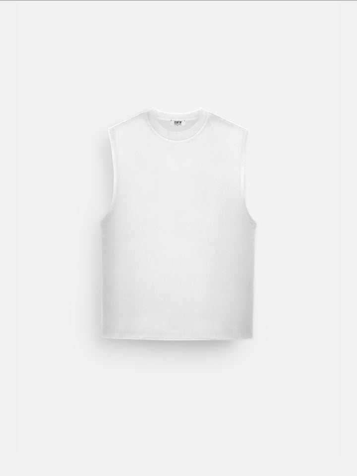 Oversize Basic Tanktop - Ecru