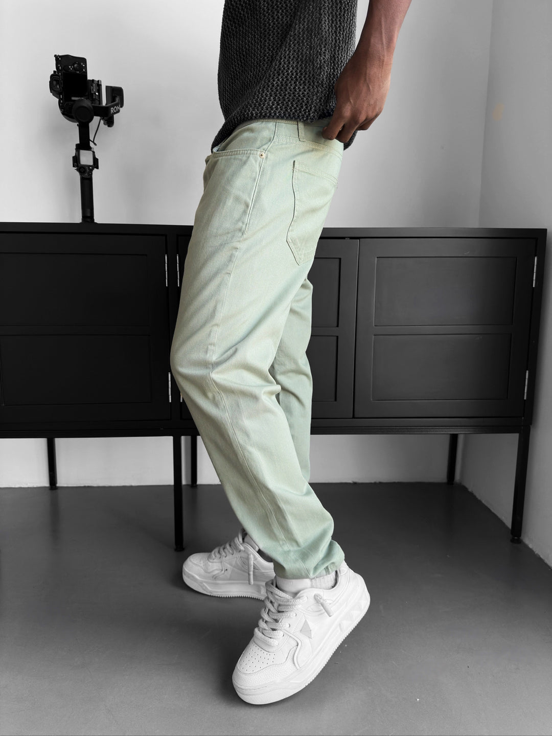 Boyfriend Jeans - Mint