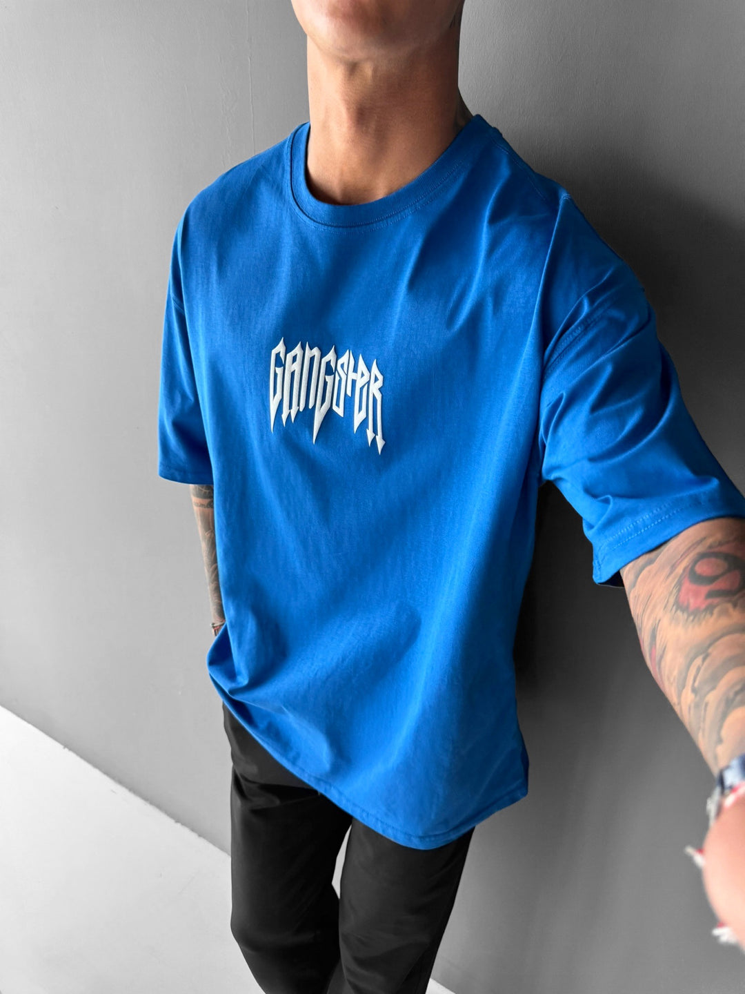 Oversize Gangster T-shirt - Saks