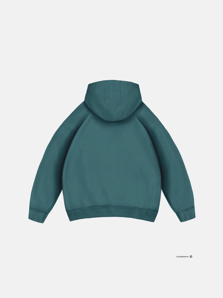Oversize Hoodie - Petrol