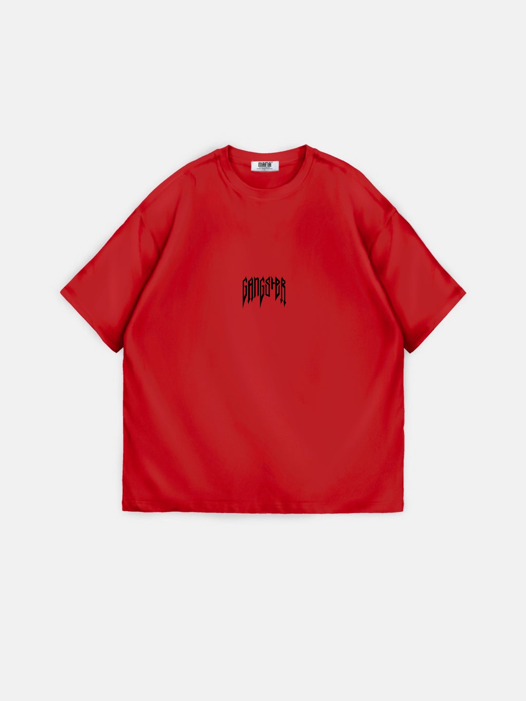 Oversize Gangster T-shirt - Red