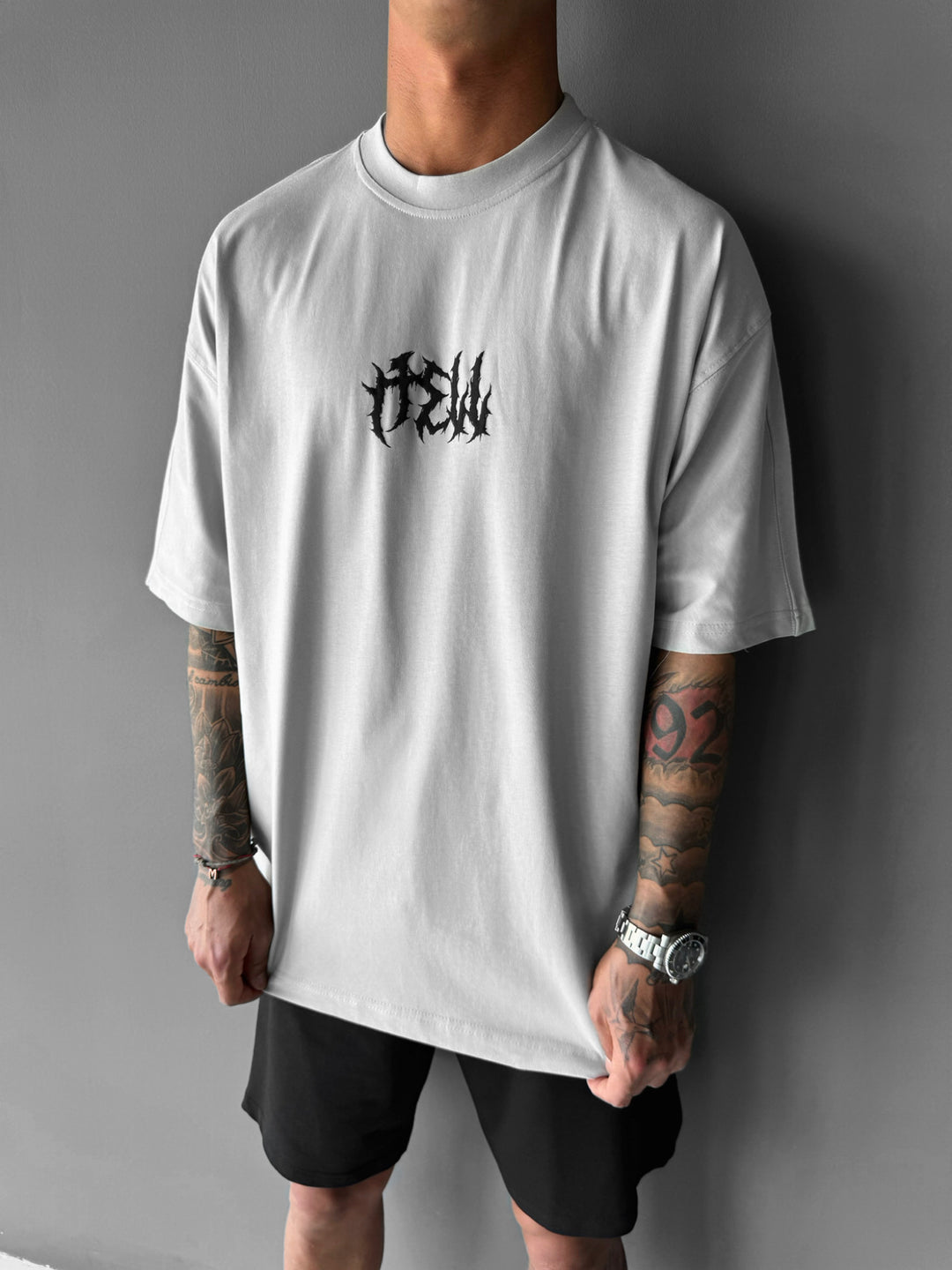 Oversize Hell T-shirt - Grey