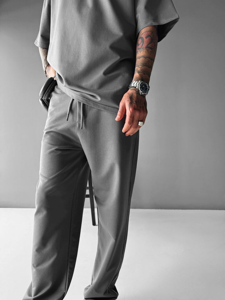 Loose Fit Trousers - Anthracite