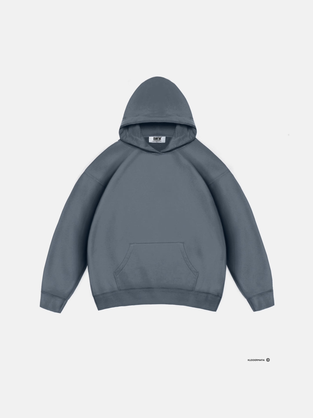 Oversize Basic Hoodie - Stormy Weather