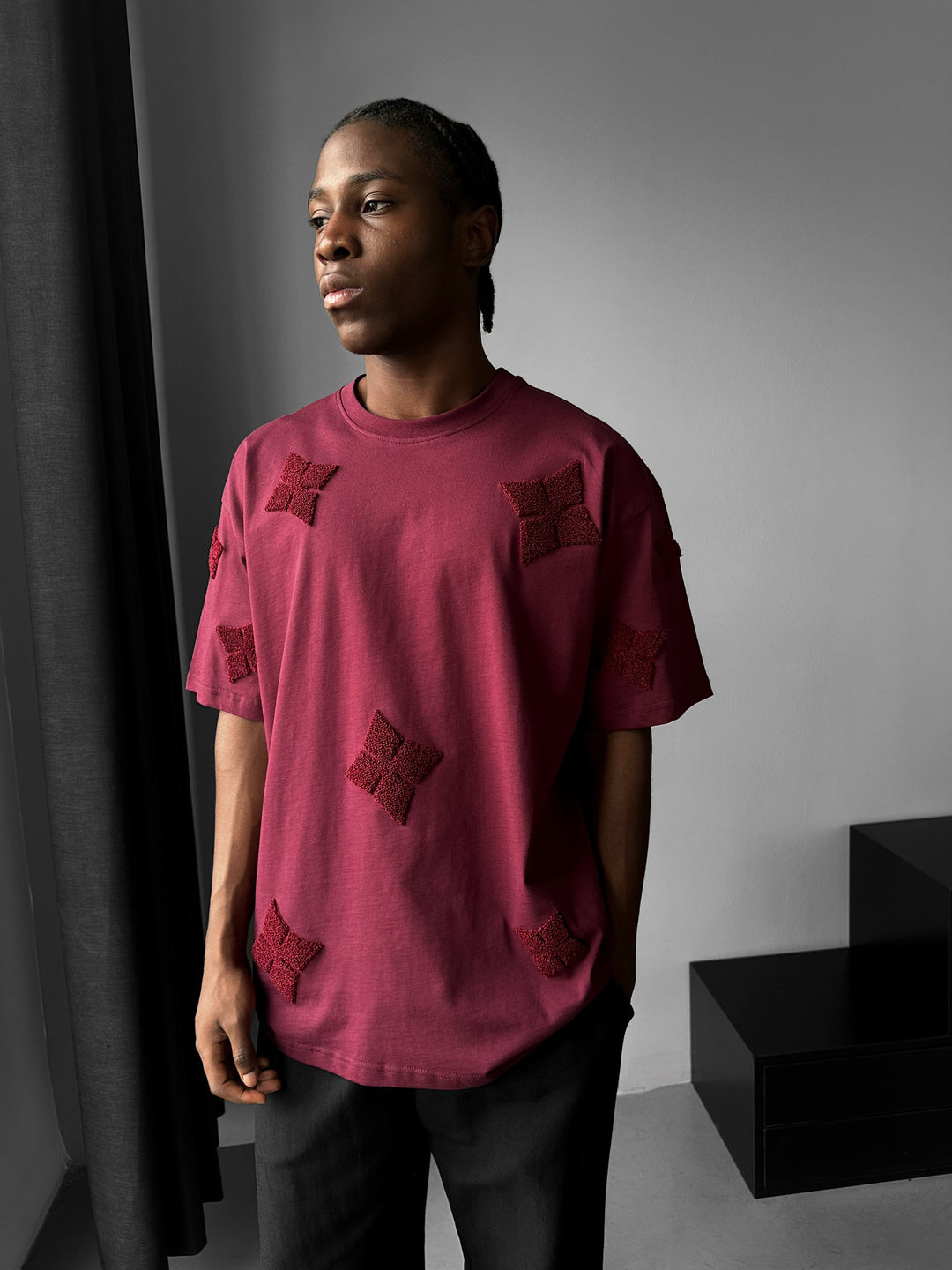 Oversize Detailed T-Shirt - Port Royale