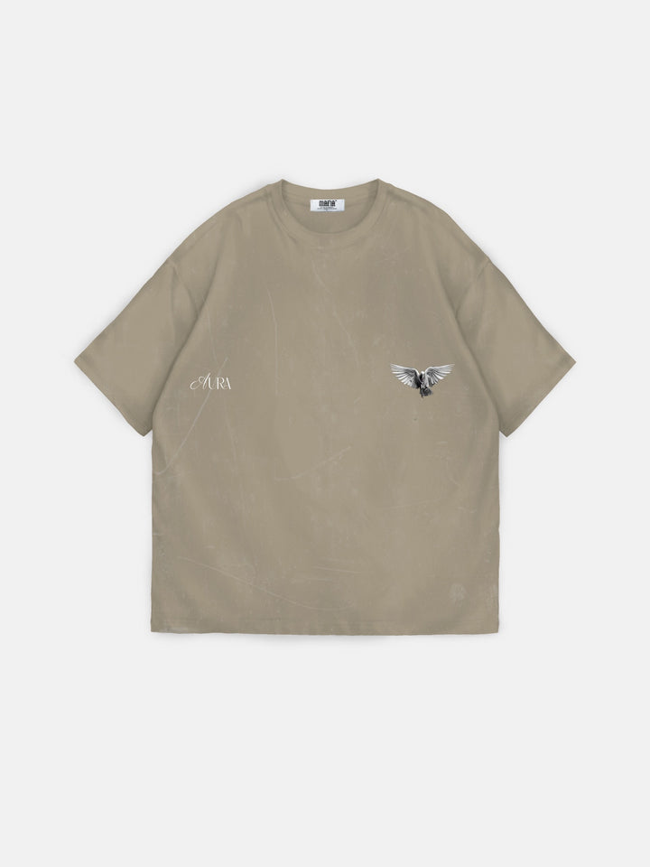 Oversize Aura T-Shirt - Stone