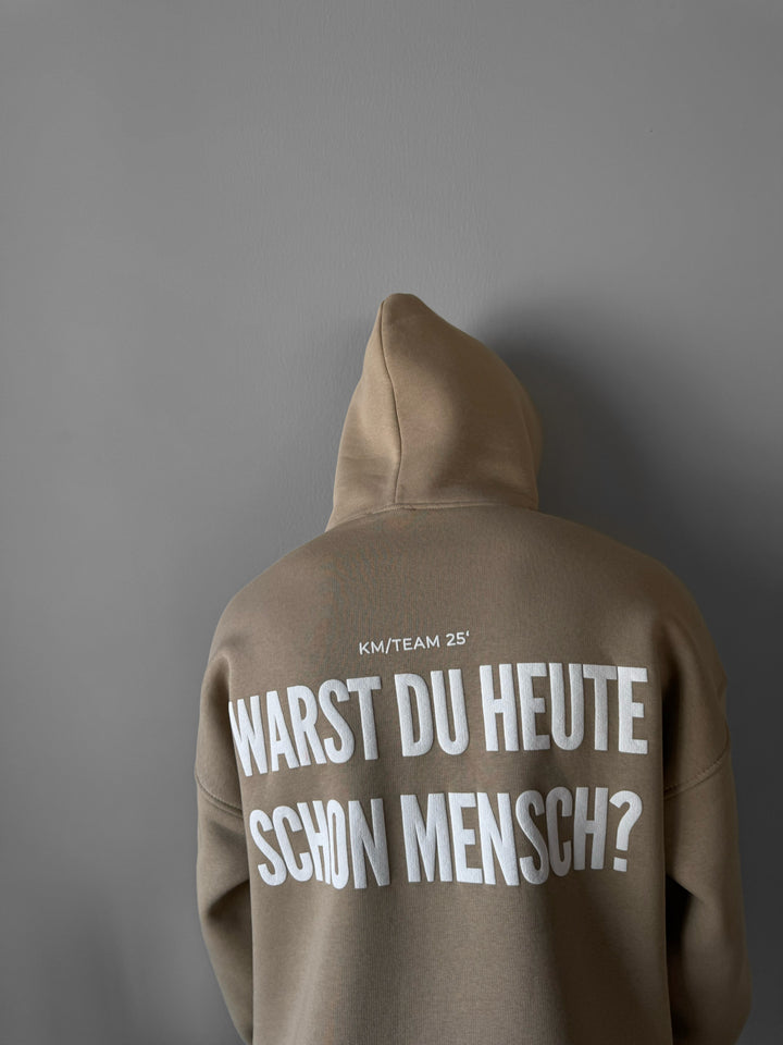Oversize Mensch Hoodie - Simply Taupe