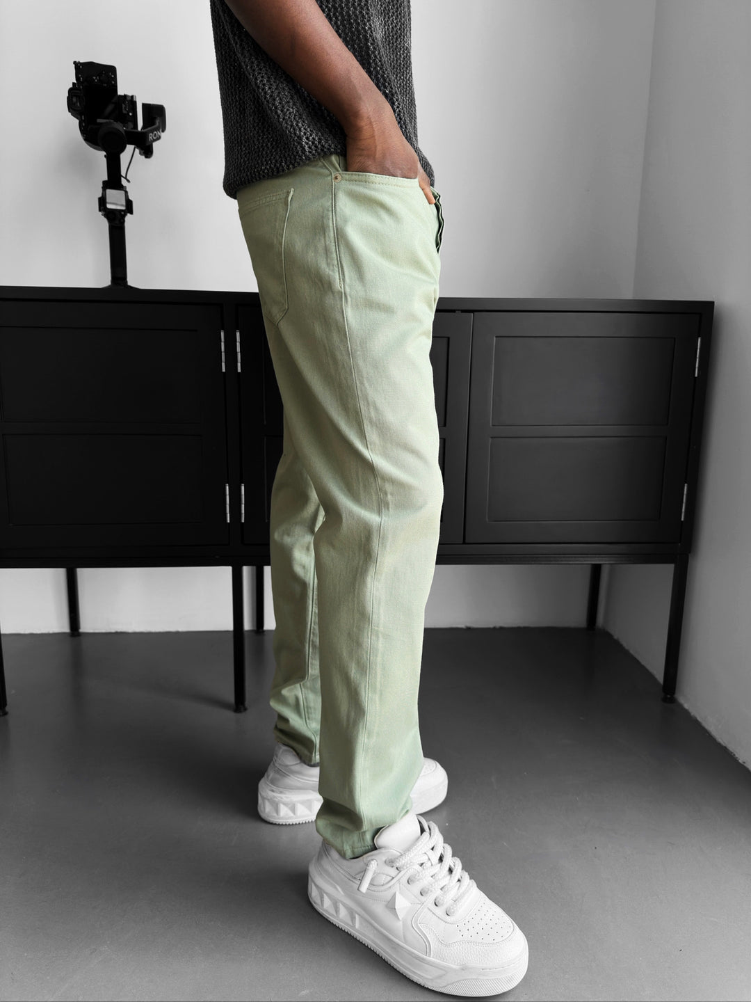 Boyfriend Jeans - Mint