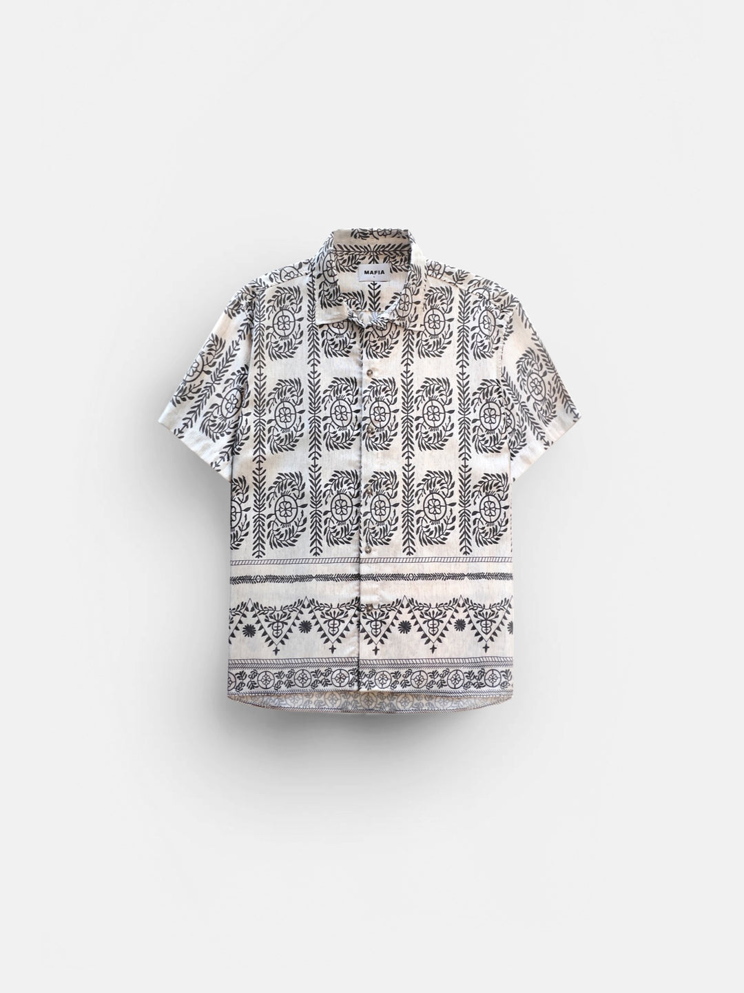 Oversize Linen Shirt - Black