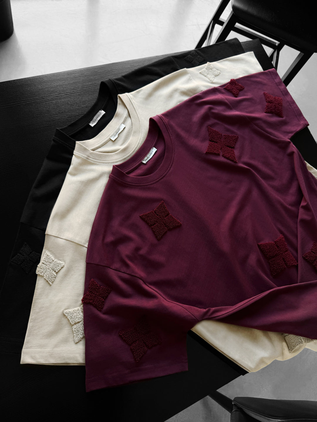 Oversize Detailed T-Shirt - Port Royale