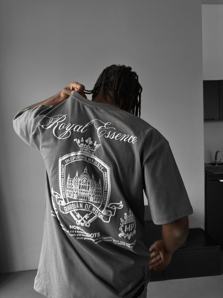 Oversize Royale Essence T-Shirt - Anthracite