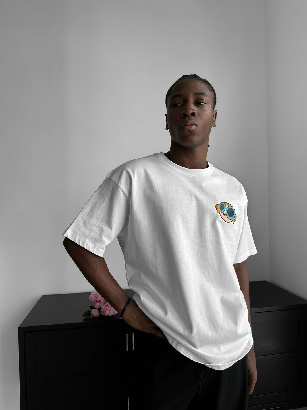 Oversize Comic T-Shirt - Ecru